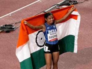 seema kumari wins bronze in womens 10000m at asian games 2026